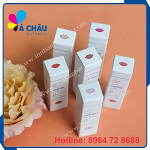 Cơ Sở In Vỏ Hộp Giấy Đựng Son Giá Rẻ Lấy Nhanh Cơ Sở In Vỏ Hộp Giấy Đựng Son Giá Rẻ Lấy Nhanh